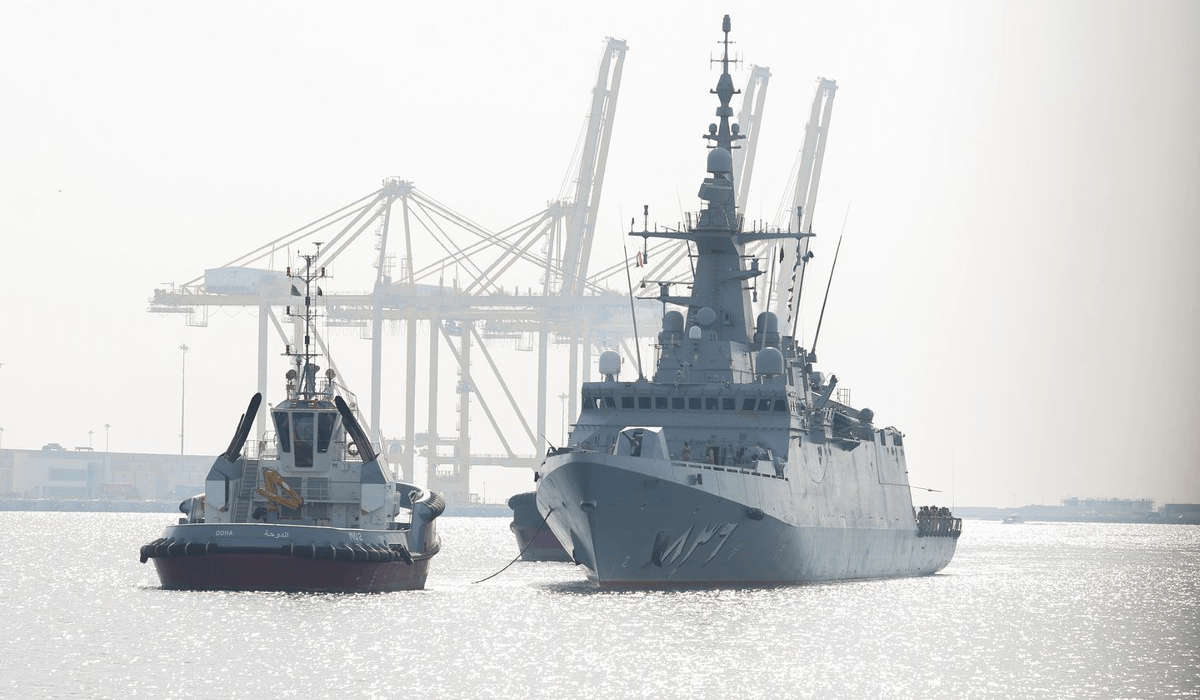 Visiting Warships Berth at Hamad Port Ahead of DIMDEX 2026